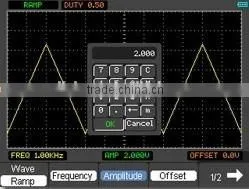 DSO8202E,2 channel handheld oscilloscope,200MHz Bandwidth