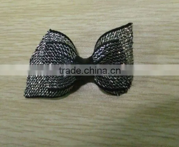 fashion glitter bow hairgrip