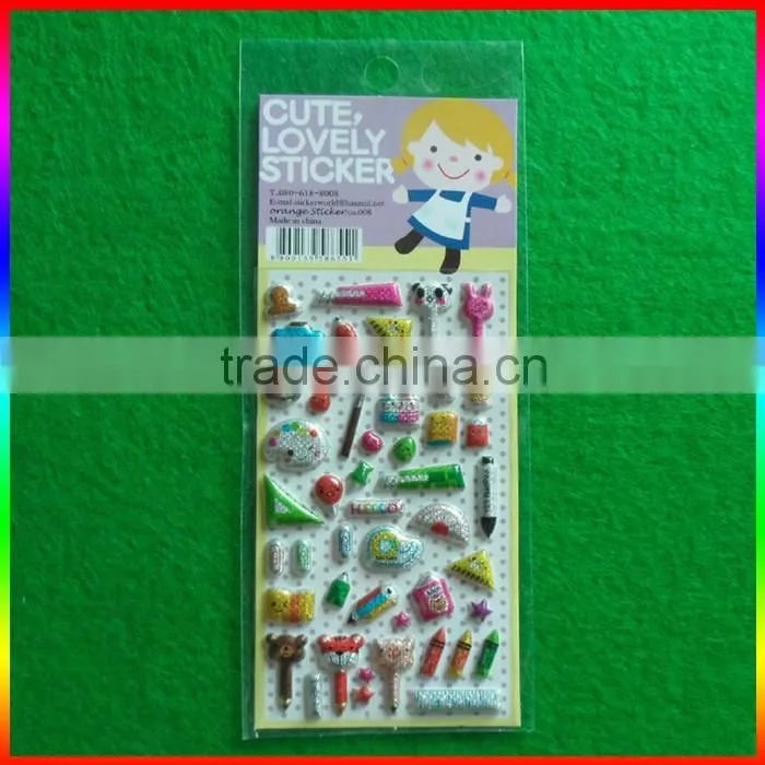 world sea puffy/EVA sticker