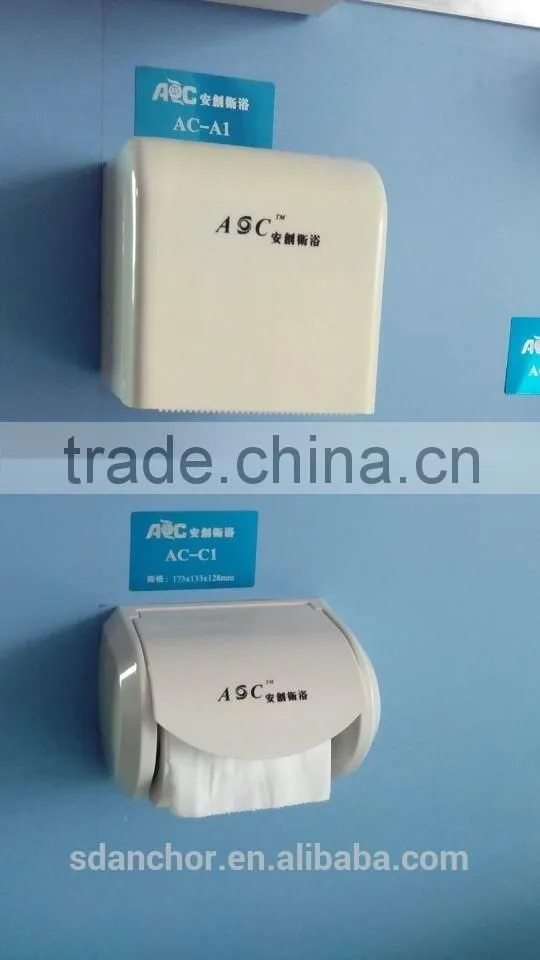 Plastic ABS toilet tissue holder B4