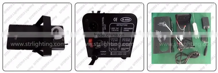 small party stage effect mini 400W fog machine with remote control