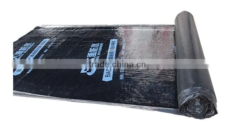 Self-adhesive High Polymer Bitumen Waterproofing Membrane