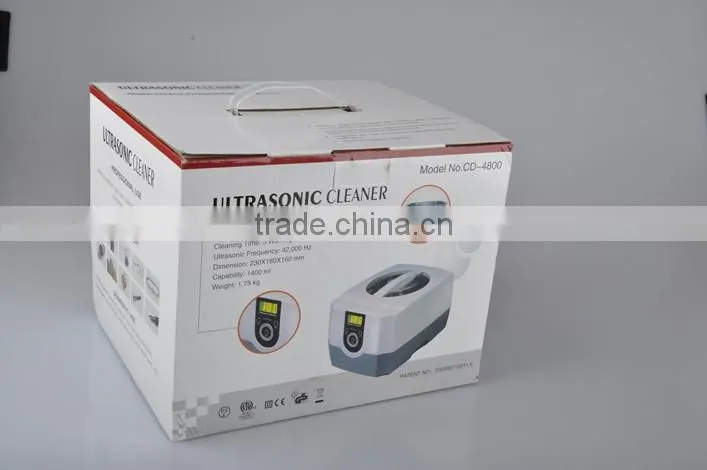 Digital Time Display Mini Ultrasonic Cleaner, Denture Ultrasonic Cleaner China