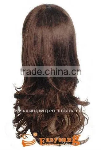 Wholesale wigs synthetic hair style, dark brown hair style