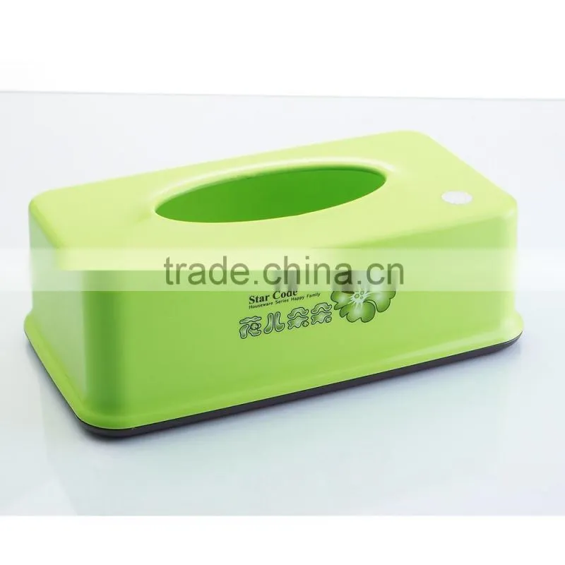 High Quality PP Tint Facial Tissue Box Cover/Holder for Bathroom