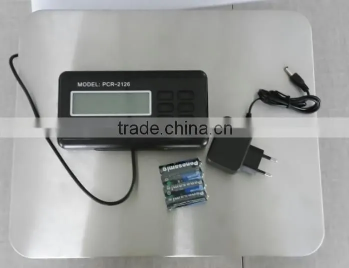 LCD display postal scale