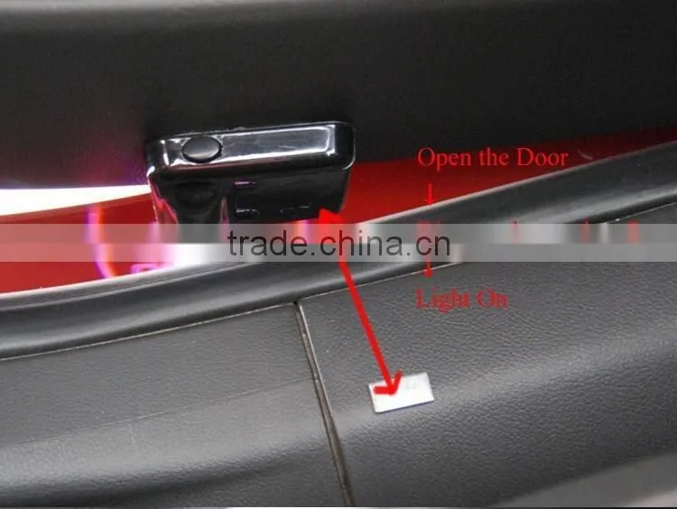 Popular products in usa customized logo car badge light car door logo projector lights