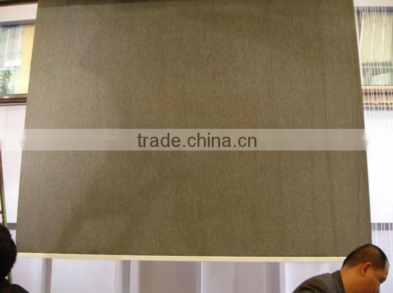 blackout foam coating roller blinds fabric fire flame retardant UV resistant
