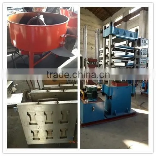interlocking rubber paver production plant/rubber paver making machines/paver tile press