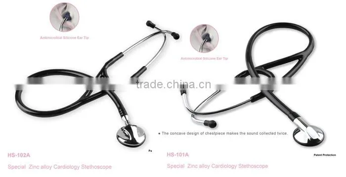 Medical Sprague Stethoscope, Neon Orange