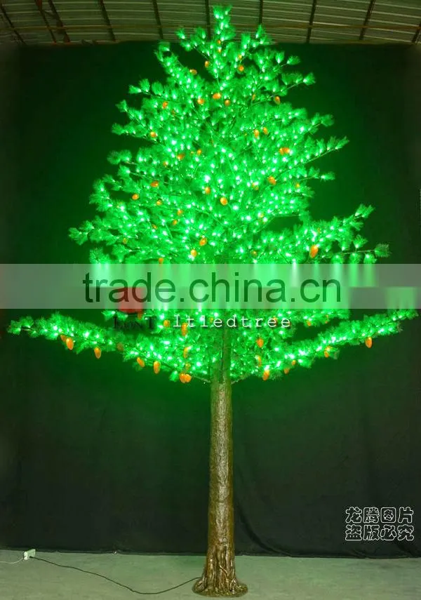2015 LED cone pine tree light
