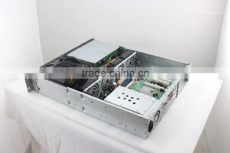 2U rack type hot-swap 6 bays server case hot-sale in Korea