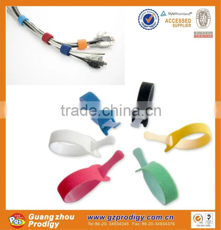 garden items wraping tie strap hook&loop nylon fastener