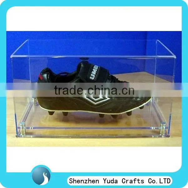 glass box for shoes,sneaker clear box,clear display sneaker shoe box
