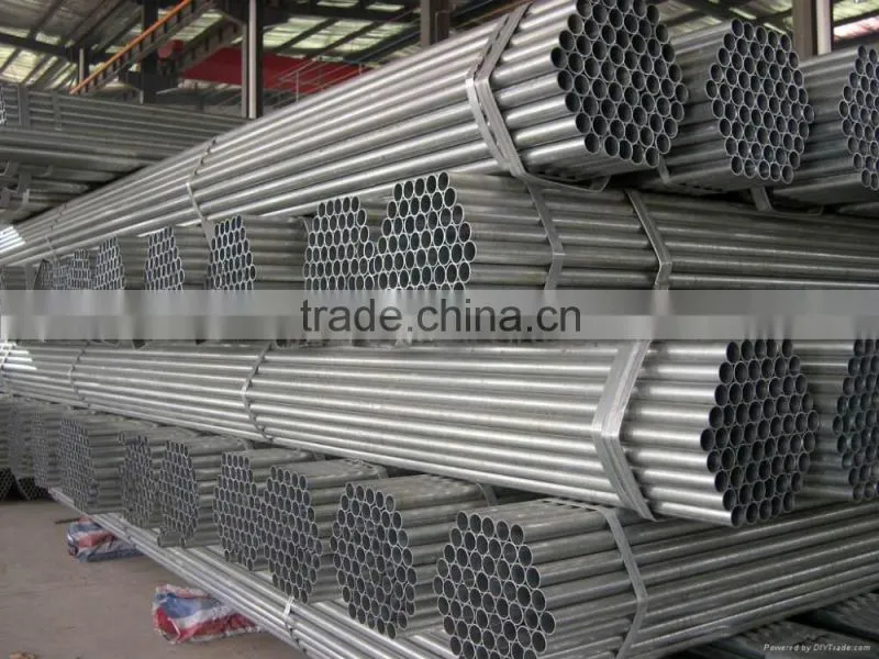 BS1139 Hot Dipped Galvanized Steel Scaffolding pipe