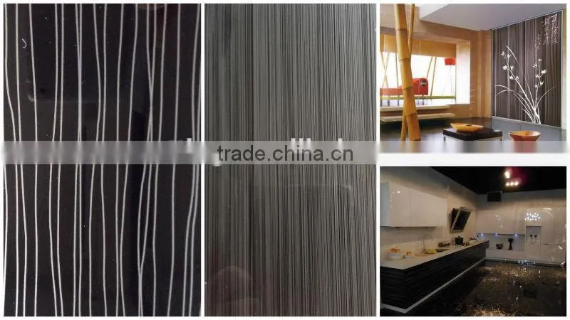 Marble design acrylic mdf board for interior decoration ,cabinets