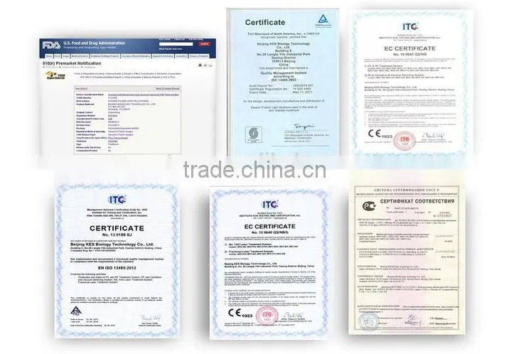 Hot sale IPL hair removal and skin rejuvenation machine/device! 755nm diode laser with TUV certificated ICE2