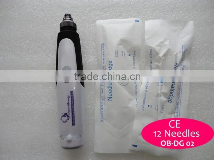 Electric micro pen needles medical skin derma roller machine OB-DG 02