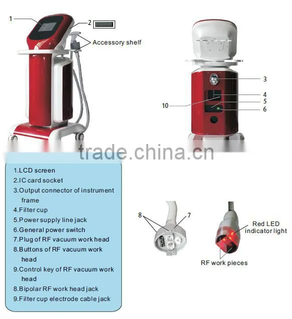 Professional RF Vacuum Equipment with ce