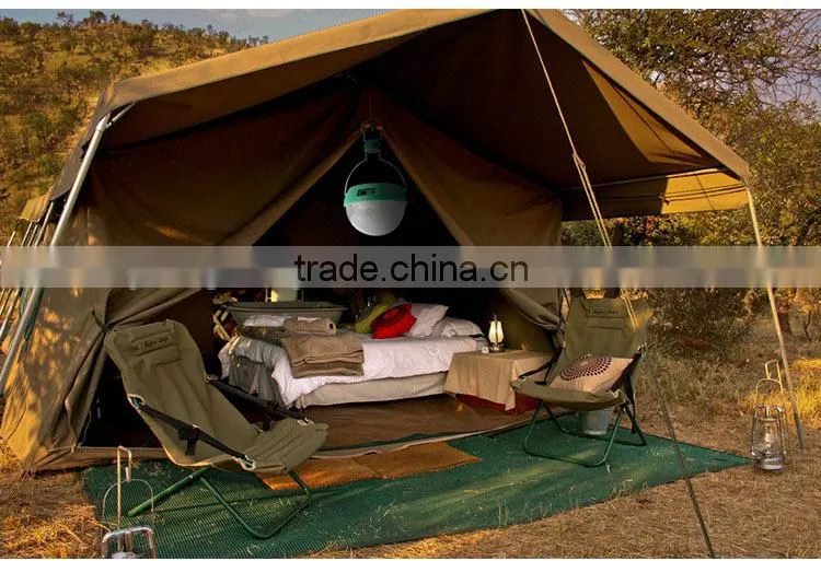 Camping Lantern Super Bright LED's Outdoor Survival Light Bulb Solar Power Lamp