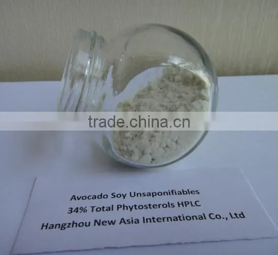 100% Pure Avocado Soybean Unsaponifiables(ASU) standardized avocado extract 34% Total Phytosterols HPLC