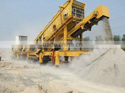 2013 YPS200 Mobile Vibrating Screen for Hard Stone
