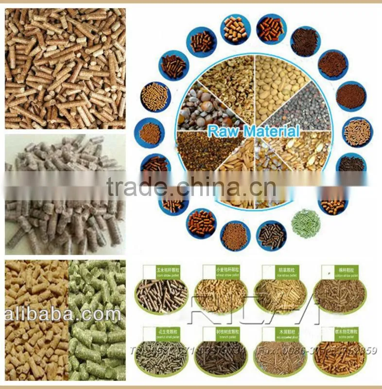 CE Hot Sale 3T/H Ring Die Animal Feed Pellet Mills / Feed Pellet Mill