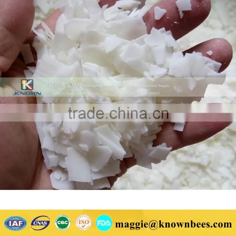 China Supplier Wholesale 100% pure soy wax flakes for cup wax