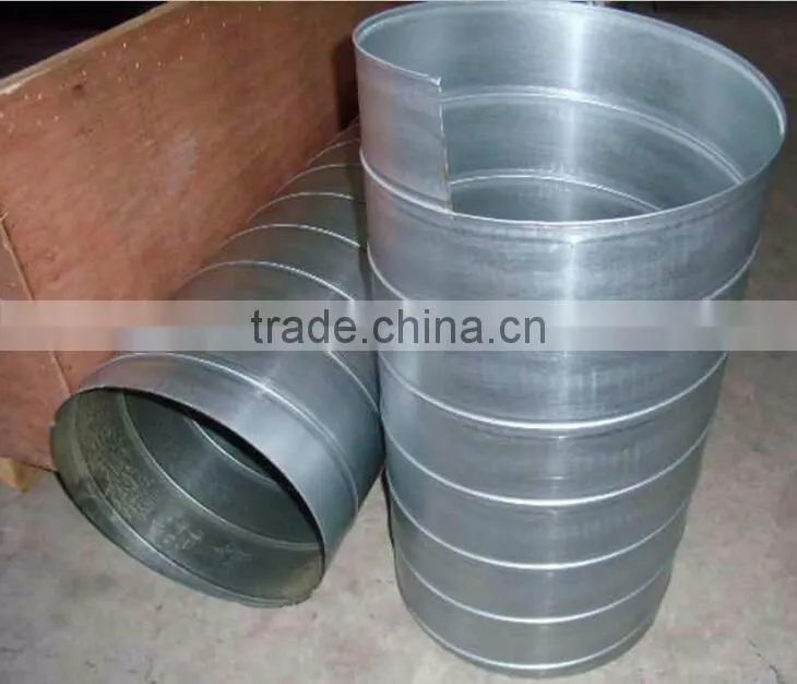 ventilation equipment fabrication spiral duct machine