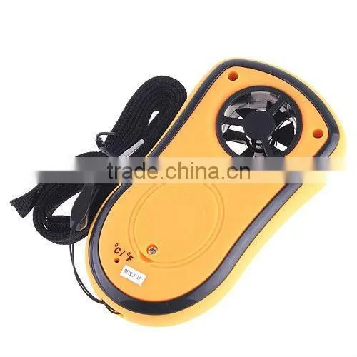 LCD Digital Anemometer Pocket Wind Speed Meter Thermometer