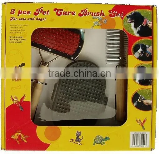 pet brush set
