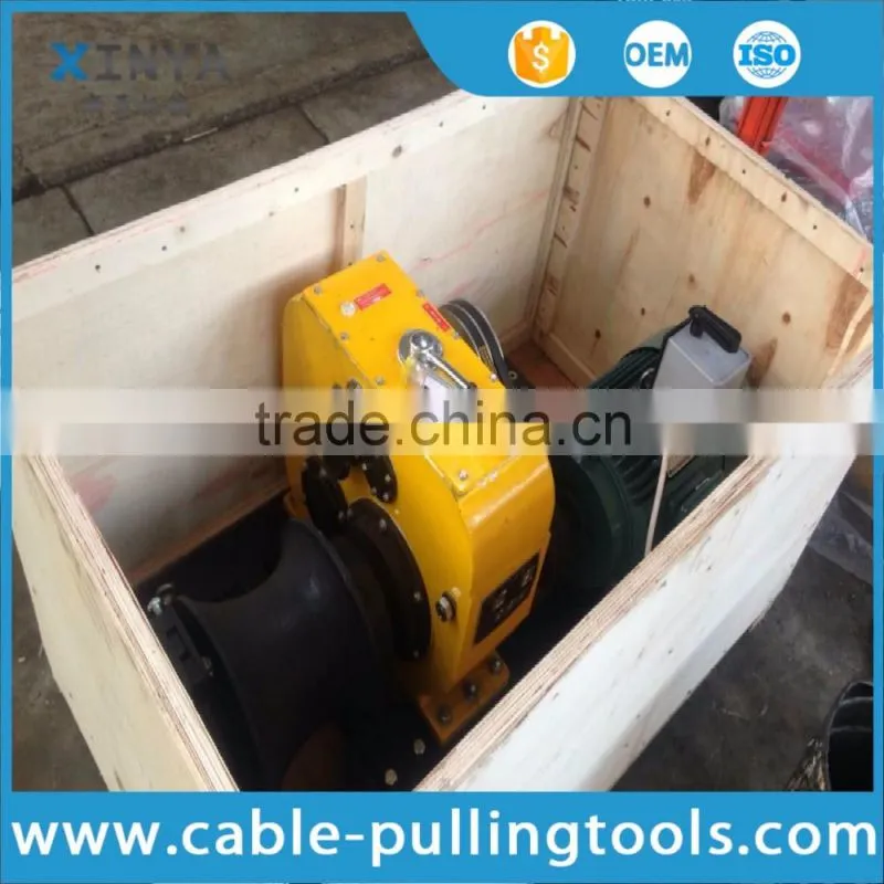 Winch Manufacturer JJM8D Tons Electric Engine Powered Winch Hoist Used for Power Construction