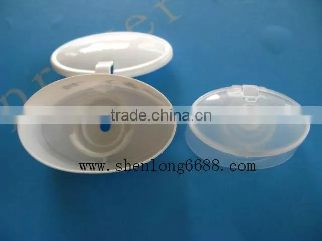 oval snap on plastic shampoo bottle cap for HDPE shampoo bottles