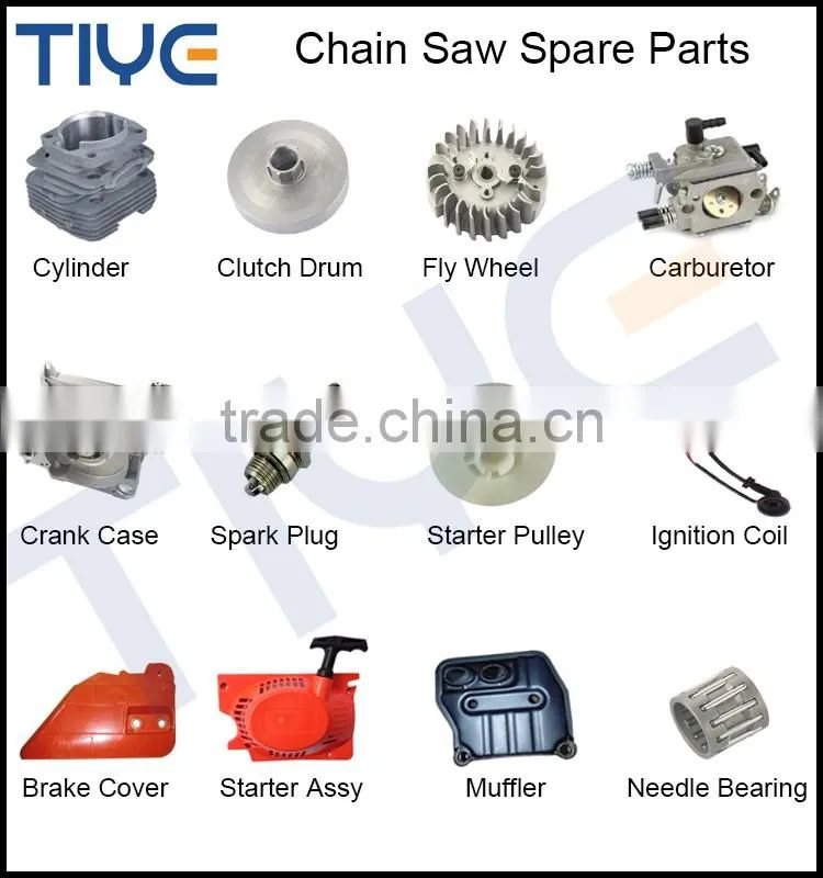 China Supplier 2 Stroke 5800 58cc Chainsaw Promotion Chain Saw with 20" , 22" Guide Bar