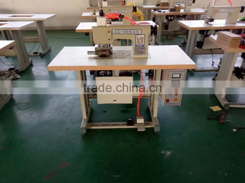 RF-100 ultrasonic lace making machine