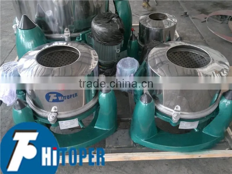 Top discharge filter centrifuge separator for liquid-solid separation
