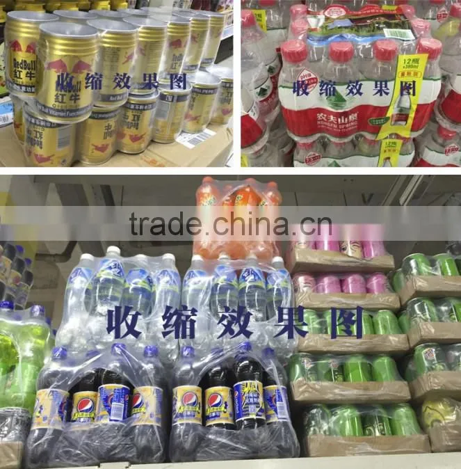 PE Film Heat Shrink Packaging Machine Mineral Water Shrinking Machine PE Film Shrinker
