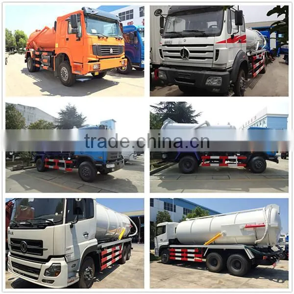 18000 liters howo sinotruck 6x4 fecal suction truck