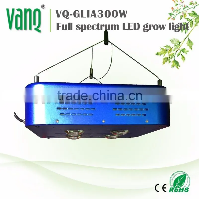 Cob led reflector aluminium heat sink led cob grow light 300w