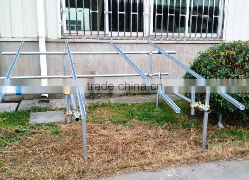 high quality Galvanized steel ground Adjustable Angle solar panel support structures rack