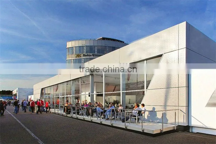 Popular modern design large event tents multi-level two storey party tent double decker tent