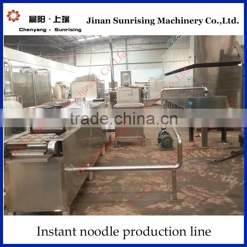 automatic fried instant noodle line with capacity 11000 pcs per shift