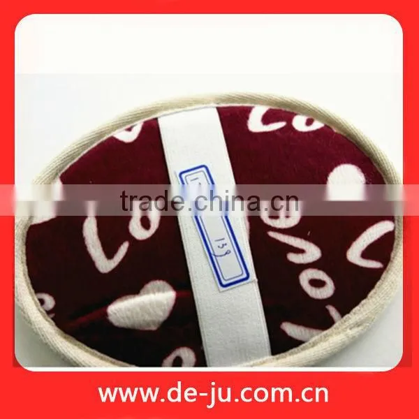 Dark Brown Oval Shape Natural Sisal Exfoliating Body Scrub
