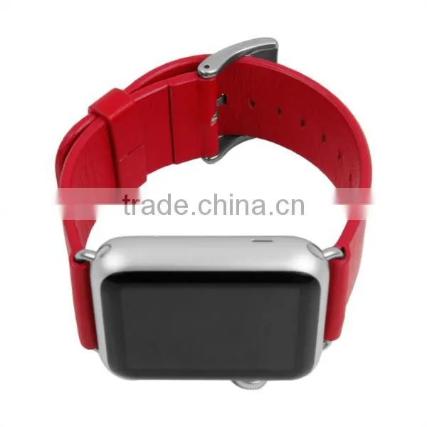 Hot selling Genuine leather watch bands for apple watch band,watch strap