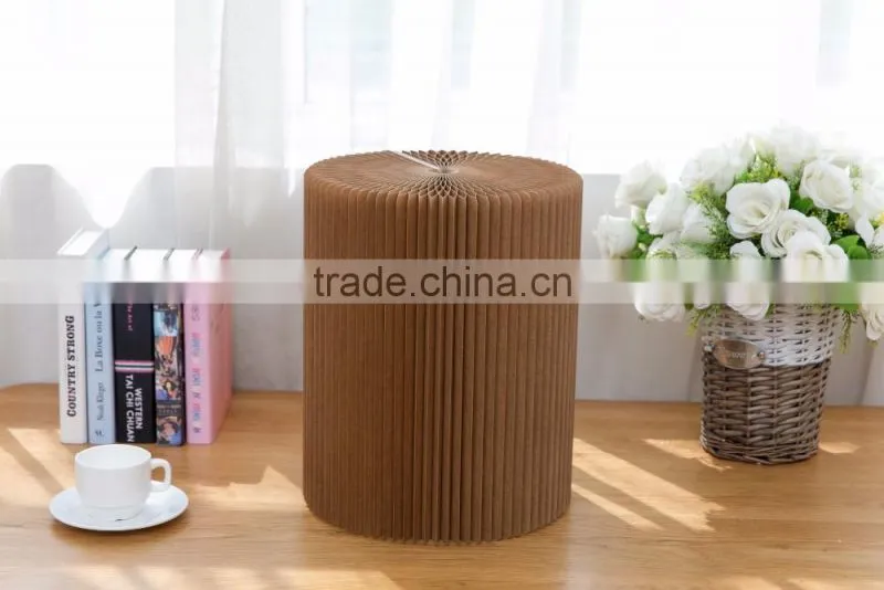 38X15X3CM White Folding Chair Waterproof and Hexagonal Honeycomb Structure paper stool For School ,Living, Dining Room & Dorm