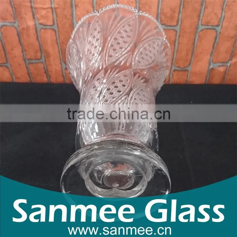 Decorative Glassware Flower Glass Vase Home Tall Glass Vases