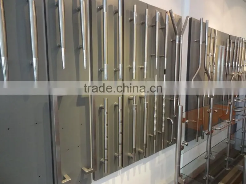 JINXIN door pull handle_AISI 304 stainless steel glass door handles