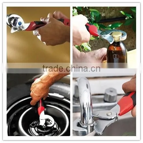 2016 Hotsale 2 Piece universal adjustable spanner wrench