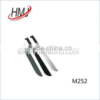 Plastic or wood handle sugar cane knife matchet