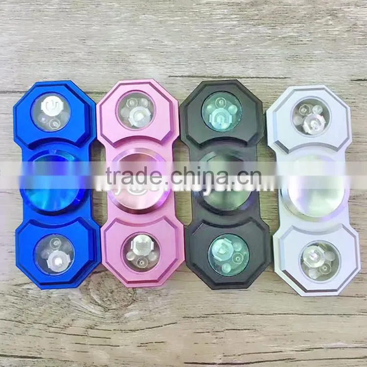 Top popular LED hand spinner toys, finger hand spinner toys W01A258-S